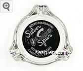 Jackpot Headquarters, Silver Spur Casino - Bar - Cafe, Carson City, Nevada Glass Ashtray