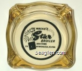Joe Mackie's New Star Broiler, On U.S. 40, Downtown Winnemucca, Nevada Glass Ashtray