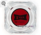 Joe Mackie's Star, Winnemucca, Finest Food in Winnemucca Glass Ashtray