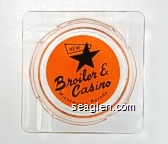 New (Star) Broiler & Casino, Winnemucca, Nevada Glass Ashtray
