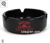 Skyline Casino - Restaurant, Henderson, Nevada, Slots, Poker, ''21'', Packaged Liquor, Cocktails, Restaurant Glass Ashtray