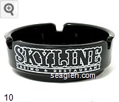 Skyline Casino & Restaurant, Great Food, Great Fun, Great Place!, 1741 N. Boulder Hwy. Henderson, Nevada Glass Ashtray