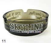Skyline Casino & Restaurant, Great Food, Great Fun, Great Place!, 1741 N. Boulder Hwy. Henderson, Nevada Glass Ashtray