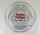 Silver Sevens, Hotel & Casino, Classic Las Vegas Fun Glass Ashtray