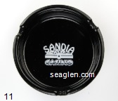 Sandia Casino Glass Ashtray