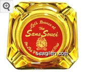 Let's Dance at the Sans Souci on Las Vegas' Famed Strip Glass Ashtray