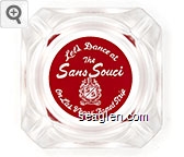 Let's Dance at the Sans Souci on Las Vegas' Famed Strip Glass Ashtray