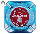 Let's Dance at the Sans Souci on Las Vegas' Famed Strip Glass Ashtray