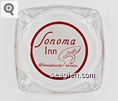 Sonoma Inn, Winnemucca Nevada Glass Ashtray