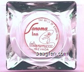 The Best of Everything, Sonoma Inn, Winnemucca Nevada Glass Ashtray