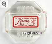 ''The Pride of Nevada's Highways'', Sonoma Inn, Winnemucca, Nevada Glass Ashtray