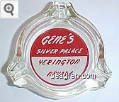 Gene's Silver Palace, Yerington Nevada Glass Ashtray