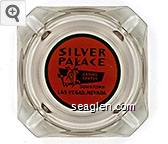 Silver Palace, Casino Center, Downtown Las Vegas, Nevada Glass Ashtray