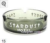 Stardust Hotel, Las Vegas Glass Ashtray