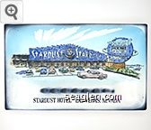 Stardust Hotel, Las Vegas, Nevada Porcelain Ashtray