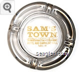Sam's Town Hotel and Gambling Hall, Tunica, MS Glass Ashtray
