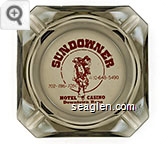 Sundowner, 800-648-5490, 702-786-7050, Hotel Casino, Downtown Reno Glass Ashtray