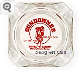 Sundowner, 800-648-5490, 702-786-7050, Hotel Casino, Downtown Reno Glass Ashtray