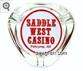 Saddle West Casino, Pahrump, NV Glass Ashtray