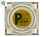 Tahoe Plaza, South Shore Lake Tahoe Glass Ashtray