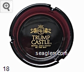 Trump Castle, Hotel & Casino, By the Bay Glass Ashtray