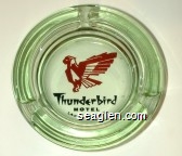 Thunderbird Hotel, Las Vegas, Nev. Glass Ashtray
