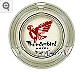 Thunderbird Hotel, Las Vegas, Nev. Glass Ashtray