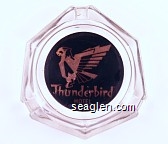 Thunderbird Hotel, Las Vegas, Nev. Glass Ashtray