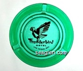 Thunderbird Hotel, Las Vegas, Nev. Glass Ashtray