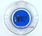ti Treasure Island Las Vegas Glass Ashtray