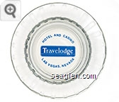Hotel and Casino, Travelodge, Las Vegas, Nevada Glass Ashtray