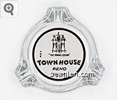 ''The Riding Lesson'', The Town House Reno, No 512 Glass Ashtray
