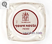 ''The Riding Lesson'', The Town House Reno Glass Ashtray