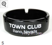 Town Club, Reno Glass Ashtray