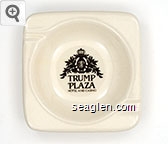 Trump Plaza, Hotel and Casino Porcelain Ashtray