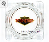 Atlantic City, Tropicana, Hotel and Casino Glass Ashtray