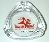 Treasure Island Resort & Casino Glass Ashtray