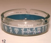 Tropicana, Las Vegas, Nevada Glass Ashtray