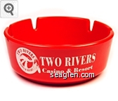 Two Rivers Casino & Resort Plastic Ashtray