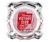 Tommy's Victory Club, Bar Gaming, Carson City Nevada Glass Ashtray