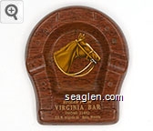 Stolen From Virginia Bar, Phone 21492, 233 N. Virginia St. Reno, Nevada Metal Ashtray
