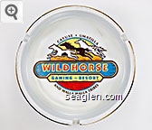 Cayuse - Umatilla, Wildhorse, Gaming - Resort, and Walla Walla Tribes Porcelain Ashtray