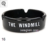 The Windmill Restaurant, Casino, Lounge, Open 24 Hours, Lovelock, Nevada Glass Ashtray