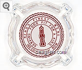 Reno's Finest Menu, Serving Food Fit For a King, Wine House, 18 E. Commercial Row Glass Ashtray