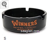 Winners Hotel - Casino, Winnemucca, Nevada Glass Ashtray