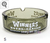 Winners Hotel - Casino, Winnemucca, Nevada (702) 623-2511 Glass Ashtray