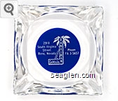 Zanzibar Cocktails, 2910 South Virginia Street, Reno, Nevada, Phone FA 3-5657 Glass Ashtray