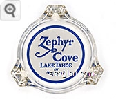 Zephyr Cove, Lake Tahoe in Nevada Glass Ashtray