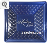 The London Club at Aladdin - Gold imprint Porcelain Ashtray