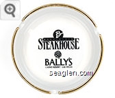 Barrymore's Steakhouse, Bally's, Casino Resort Las Vegas - Black imprint Ceramic Ashtray